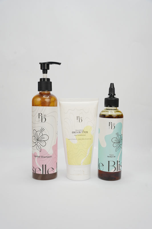 Ultimate Hair Care Trio (Shampoo, Conditioner & Oil)